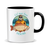 Cana personalizata cu mesaj pentru pescari, Cel mai bun pescar