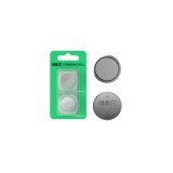 Blister Greencell 2x baterie litiu CR2032 3V 220mAh tip buton pentru cheie, ceas, telecomandă, c&acirc;ntar