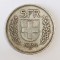 ELVETIA 5 FRANCI 1932 ARGINT XF ( CITITI DESCRIEREA )