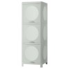 Dulap cu usi, 33 x 34 x 99 cm, Organizare inteligenta si spatiu optimizat, Verde
