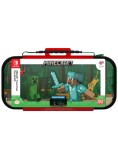 Pdp Travel Case Plus Glow Minecraft Forest Battle NSW