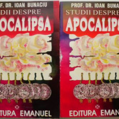 Studii despre Apocalipsa (2 volume) – Ioan Bunaciu