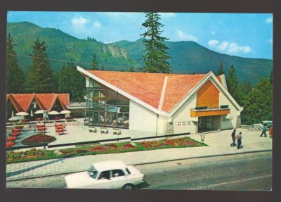 CPIB 23673 CARTE POSTALA - BAILE TUSNAD, RESTAURANTUL &amp;quot;ANA&amp;quot;, CIRCULATA, 1971, STAMPILE, TIMBRU foto