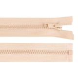 Fermoar plastic detasabil Crisalida, lungime 35 cm, Bej deschis