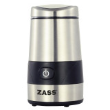 Rasinta cafea Zass ZCG 07, 200 W, 60g, Inox