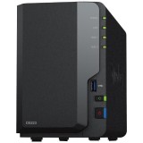 Network Attached Storage Synology DS223 cu procesor Realtek RTD1619B 1.7GHz, 2-Bay, 2GB DDR4