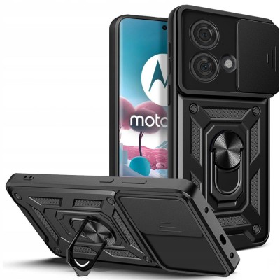 Husa Motorola Edge 40 Neo protectie camera Techsuit CamShield Series, negru foto
