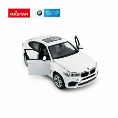 Rastar - Masinuta BMW X6 , Metalica, Scara 1:24, Alb