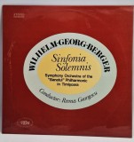 W.G. Berger / Remus georgescu - Sinfonia Solemnis NM / NM vinil LP disc Electrecord Romania 1983 muzica clasica