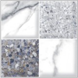 Set 12 placi decorative, autoadezive tip gresie, 30x30 cm, rezistente la apa, pentru pereti sau pardoseala, BZRSH, Oem