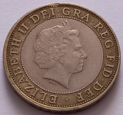 Marea Britanie, 2 Pounds 1998 foto