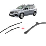 Set 3 stergatoare NISSAN TOWNSTAR Box Body/MPV (XFK) 2021, parbriz si luneta, Bosch Aerotwin