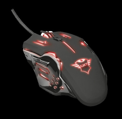 Mouse Trust GXT 108 Rava 2000 DPI, negru foto