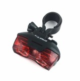 Stop Bicicleta P815-B, 50 Lumeni, Vizibilitate 1000m, 4 Moduri, 180&deg;, 2x LED 0.5W, Baterii AAA, Autonomie 100h