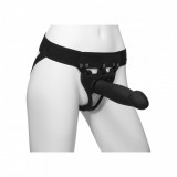 Strap On Unisex Be Bold Body EXtensions Silicon Negru, Doc Johnson