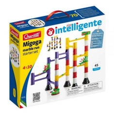 Joc de construcție educativ Migoga Marble Run Basic, 4-10 ani, Quercetti Q06535