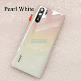 Capac Baterie Huawei P30 Pro Alb Pear Original + Geam Camera
