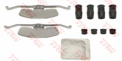 Set accesorii, placute frana AUDI TT (8J3) (2006 - 2014) TRW PFK678 foto