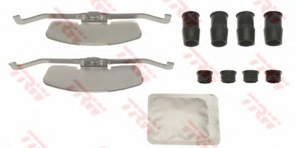 Set accesorii, placute frana AUDI TT (8J3) (2006 - 2014) TRW PFK678