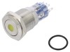 Comutator Anti-vandalism DPDT 3A 250VAC IP67 Ambră