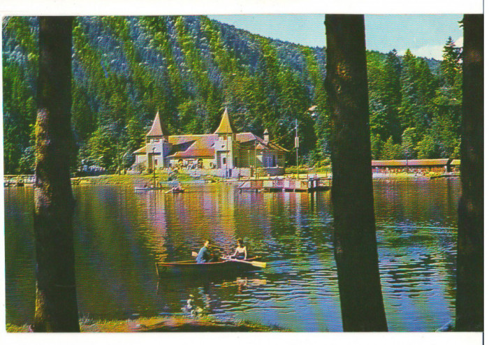 CPIB 16545 CARTE POSTALA - TUSNAD. LACUL CIUCAS