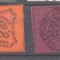 Italy Church State 1867 Coat of arms, 2C,10C,20C,40C, Mi.12,15,16,17, MH AM.092