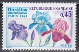 Franta 1969 - Expoziție internațională de flori, MNH, Nestampilat