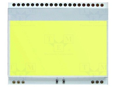 Iluminare de Fundal LED Galben-Verde 55x46x3,6mm foto