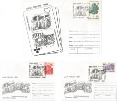 Rom&amp;acirc;nia, Luna Pădurii 1996 (I), plicuri, Arad, 1996 foto