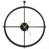 Cumpara ieftin Ceas de perete, negru, 52 cm, fier