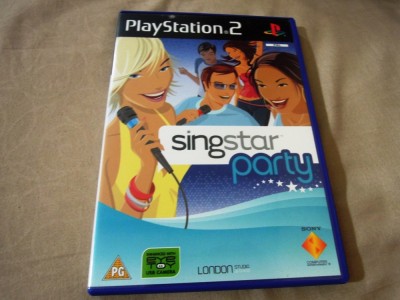 SingStar Party pentru PS2, original, PAL foto