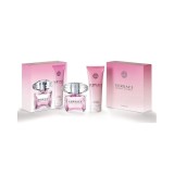 Set cadou Versace Bright Crystal pentru femei EDT 90 ml + 100 ml Lotiunea de corp