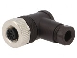 Mufă M12 5 Pin Mamă IP67 pentru DeviceNet/CANopen pe Cablu