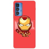 Husa compatibila cu Motorola G20 model Baby Iron Man, Silicon, TPU, Viceversa
