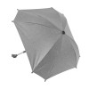 Umbrela parasolar carucior Reer ShineSafe UV 80+, protectie solara, gri melange, reglabila 180 grade, prindere universala