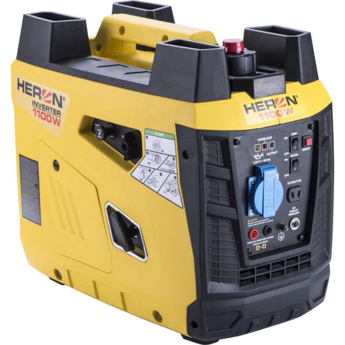 HERON Heron, generator cu motor pe benzină, 1,0kVA, 230V, control ...