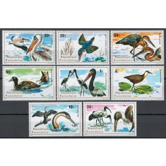 Rwanda 1975 Mi 711/18 MNH - Pasari de apa