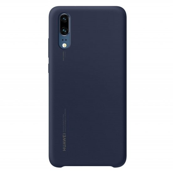 Husa Originala HUAWEI P20 - Silicon Soft (Bleumarin)