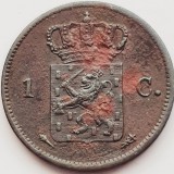 Cumpara ieftin 2958 Olanda 1 cent 1827 Willem I km 47 (oxidata), Europa