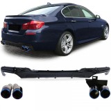 Conversie difuzor spate + tevi de esapament din titan potrivite pentru BMW F10 F11 520 523 525 528 530 Performance AutoTuning