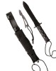 Cutit Supravietuire Mil-Tec cu Kit, Lama 16cm, Otel Inoxidabil, Busola, Accesorii Incluse