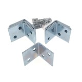 Set 8 coltare pentru scaun 30 x 30 x 30 mm si 32 suruburi