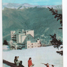 CPI B 11015 CARTE POSTALA - SINAIA. HOTEL TURISTIC "COTA 1400", RPR