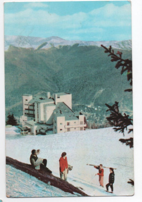 CPI B 11015 CARTE POSTALA - SINAIA. HOTEL TURISTIC &amp;quot;COTA 1400&amp;quot;, RPR foto