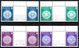 BAT Ter. Antarctic Britanic 1986, Mi #136-139**, pereche cu punte, Societatea Glaciologica, MNH! Cota 15,60 &euro;!