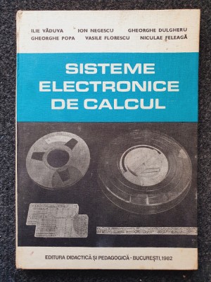 SISTEME ELECTRONICE DE CALCUL - Vaduva, Negescu foto