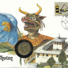 SV * Bhutan 20 CHETRUMS 1974 * FAO UNC in Plic Filatelic