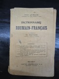 Dictionnaire Roumain-Fran&ccedil;ais - Constitu Șăineanu