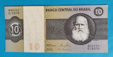 10 Cruzeiros nedatata anii 1970 Bancnota veche Brazilia - UNC