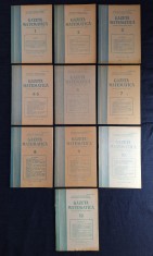 Gazeta Matematica, anul LXXXIX, nr. 1,2,3,4-5,6,7,8,9,10,12 anul 1984 Incompleta foto